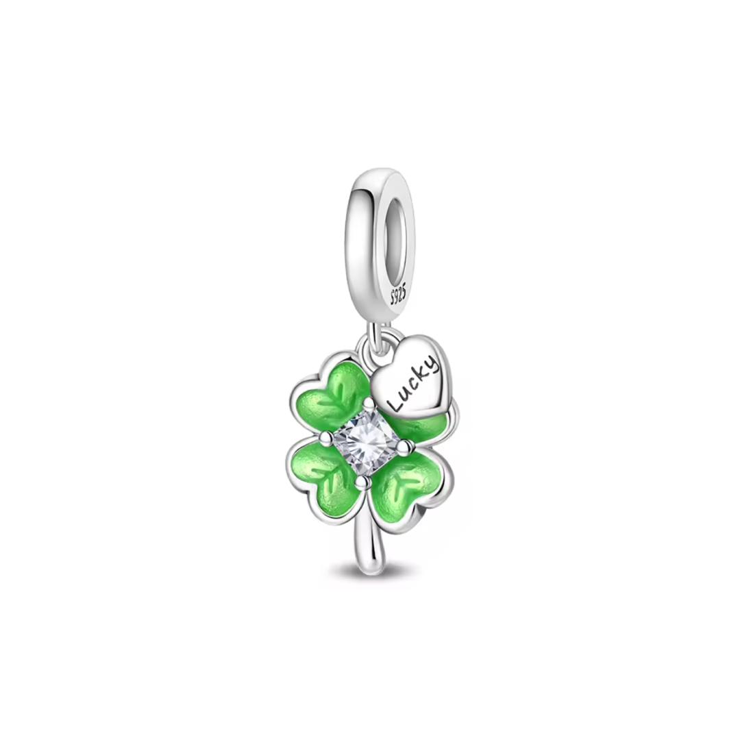 Pingente Charm Trevo da Sorte