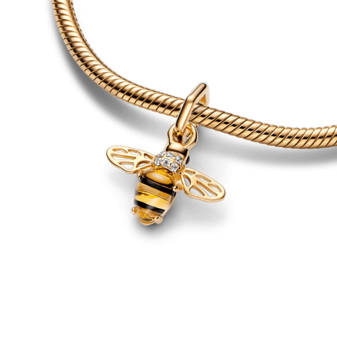 Abelha Dourada Charm