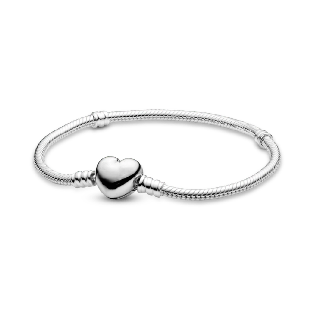 Pulsera clásica con corazón