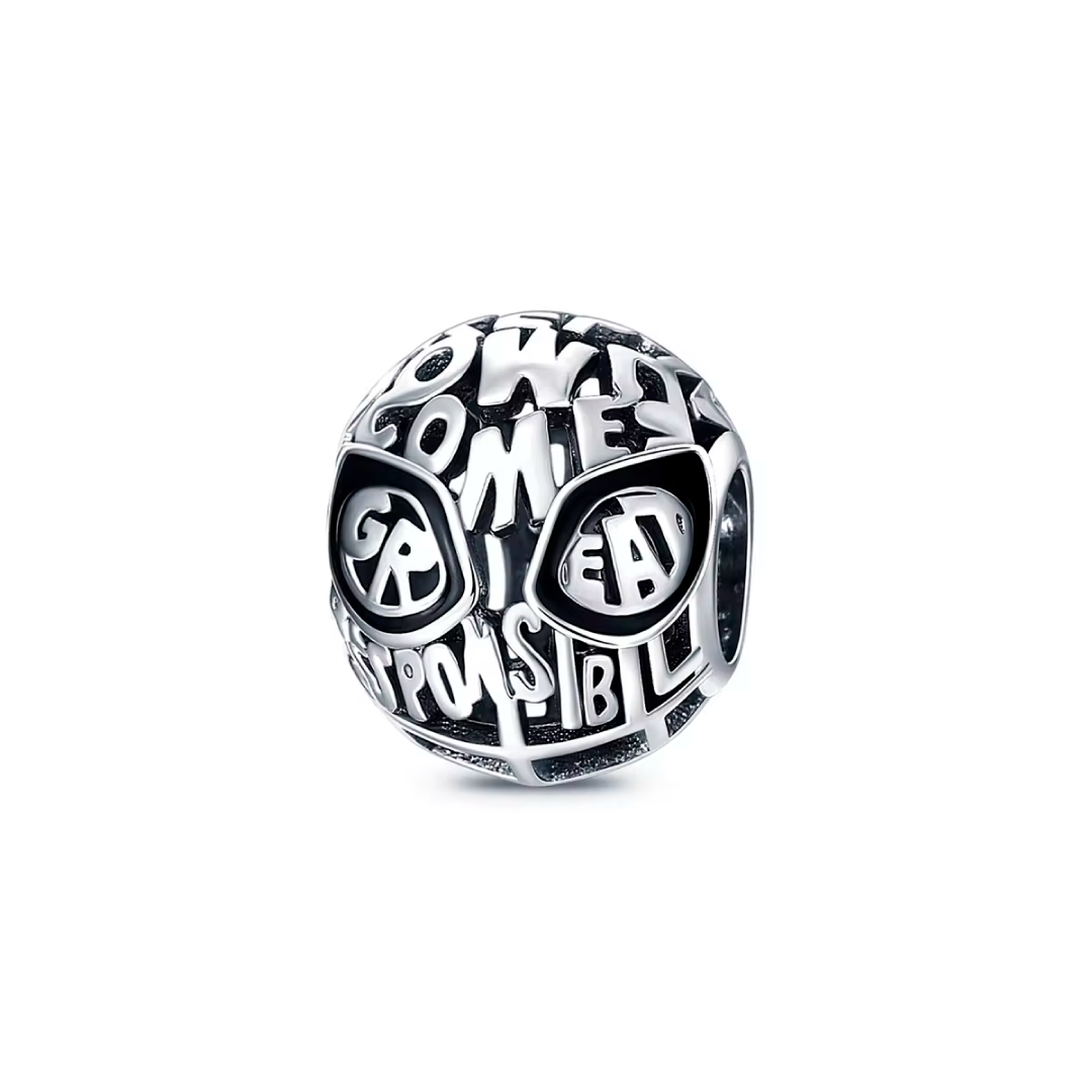 Spiderman Cabeça Charm