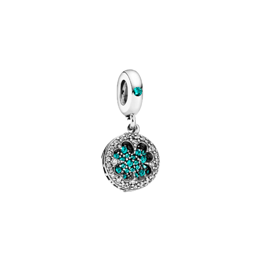 Trevo Esmeralda Charm