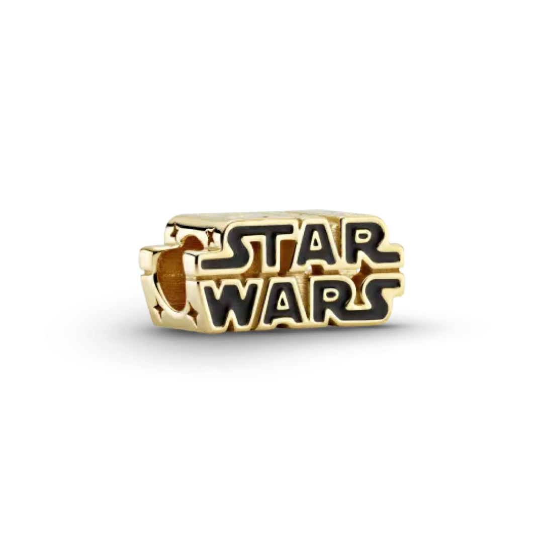 Pingente com o logótipo Star Wars em ouro