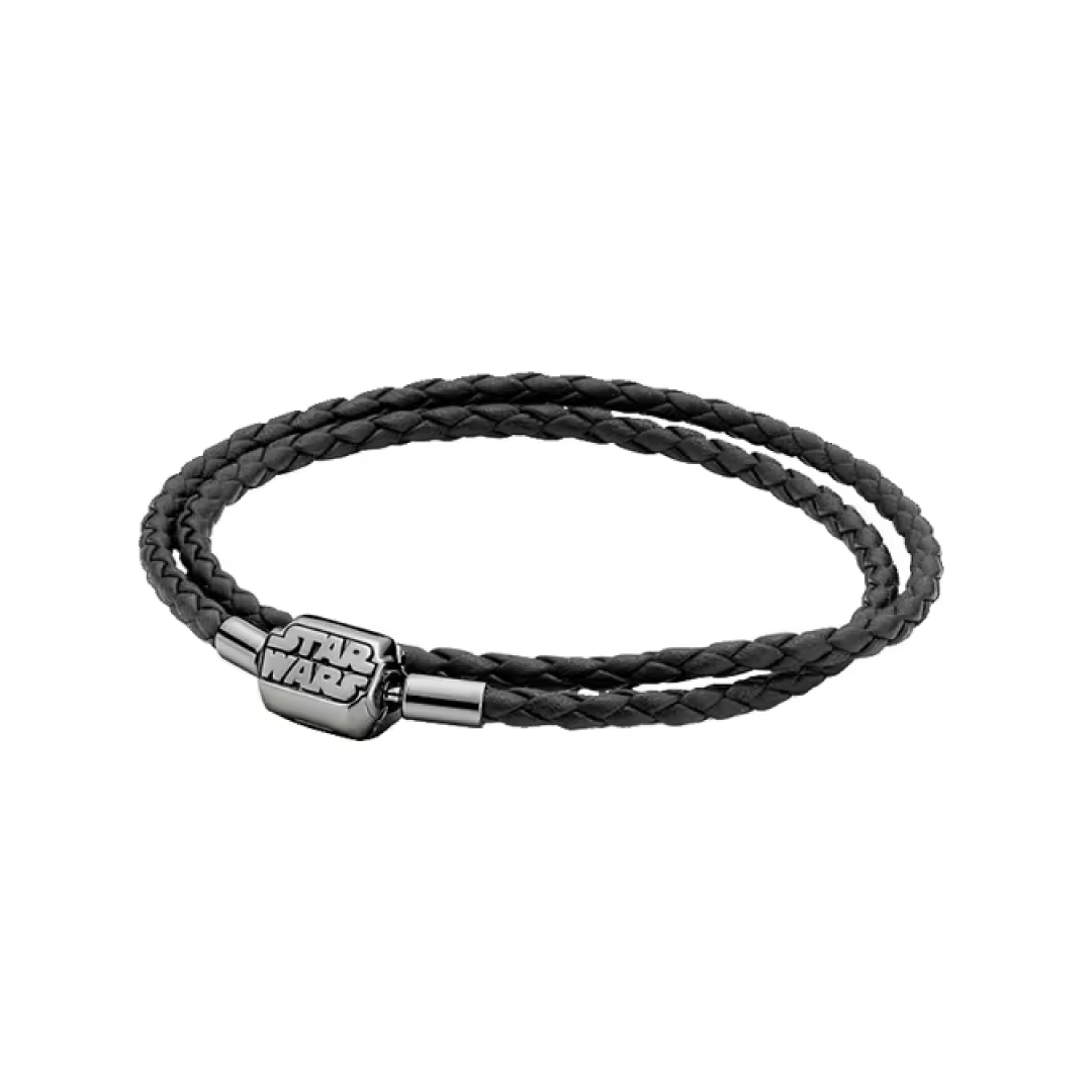 Pulseira com logótipo preto da Guerra das Estrelas