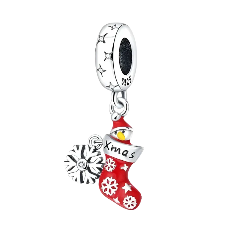 Meia de Natal Charm