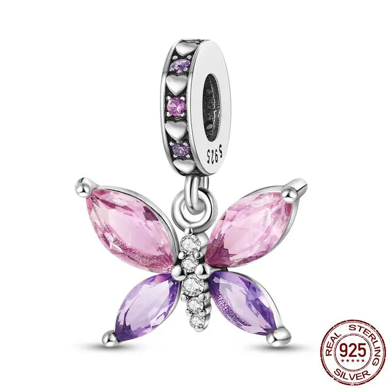 Borboleta roxa Charm