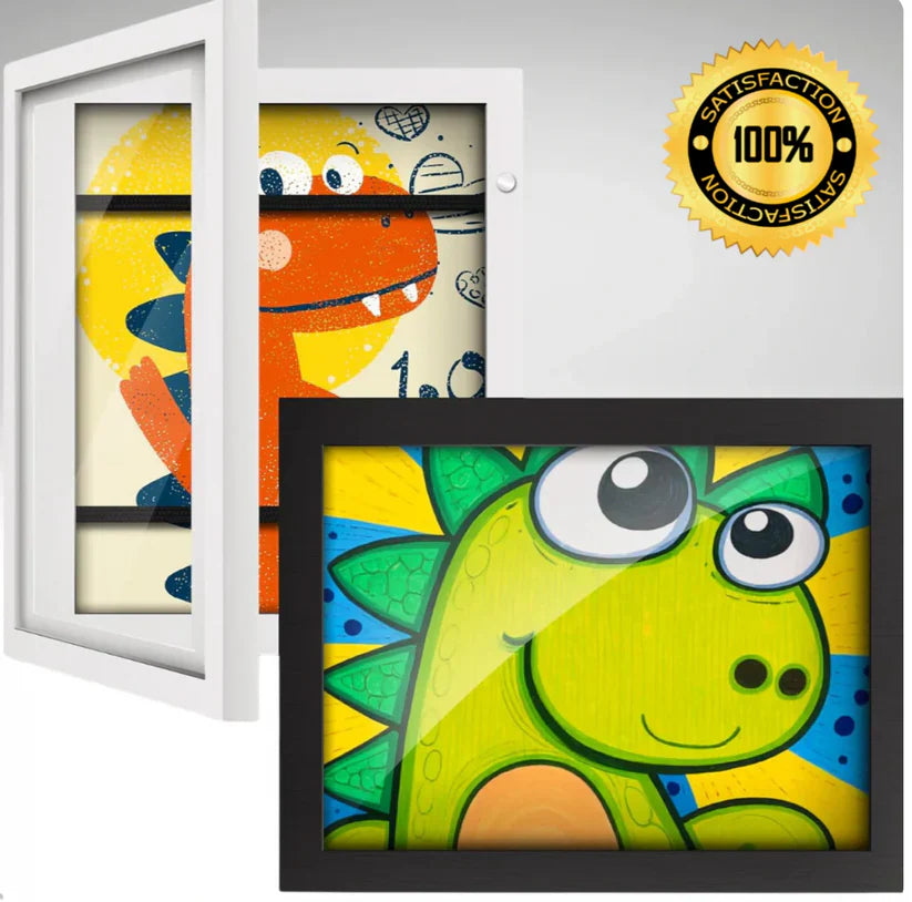 FrameArt™ - Porta-Retrato Magnético para Obras de Arte Infantis