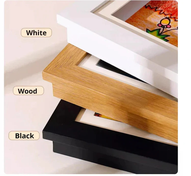 FrameArt™ - Porta-Retrato Magnético para Obras de Arte Infantis