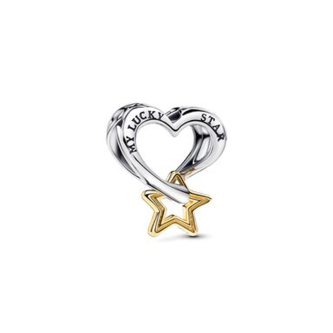 Estrela do Coração Sortudo Charm