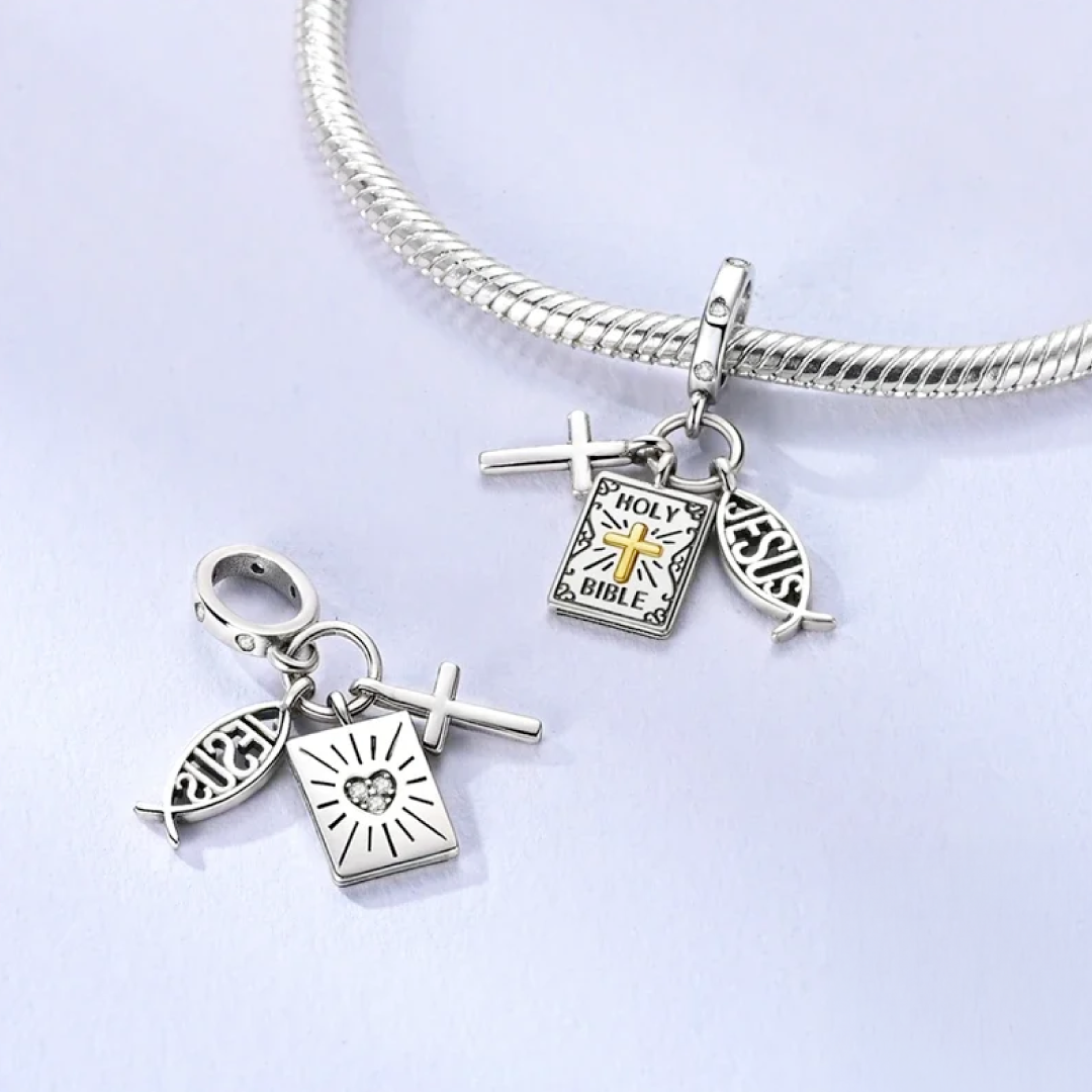 Cruz bíblica Charm