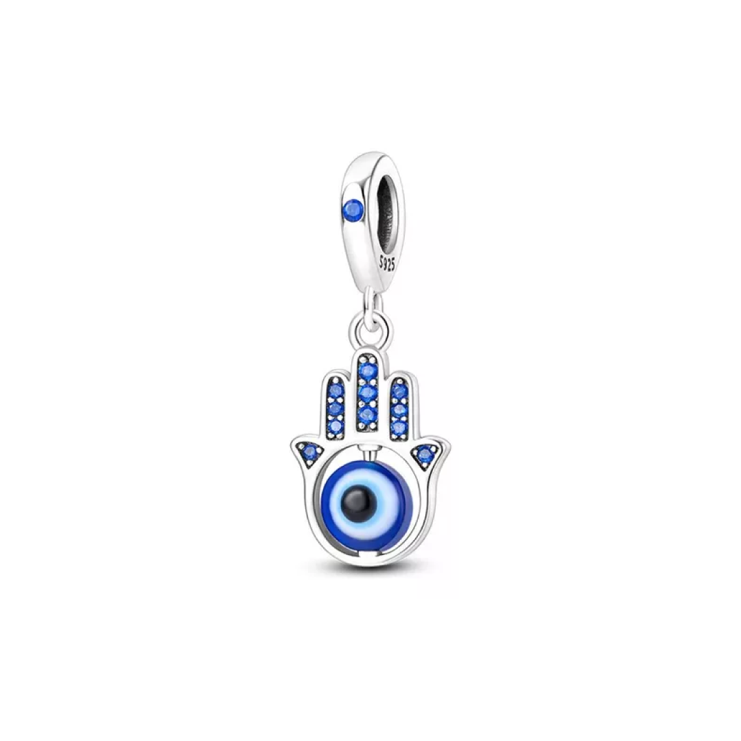 Mão de Fátima Charm Olho turco