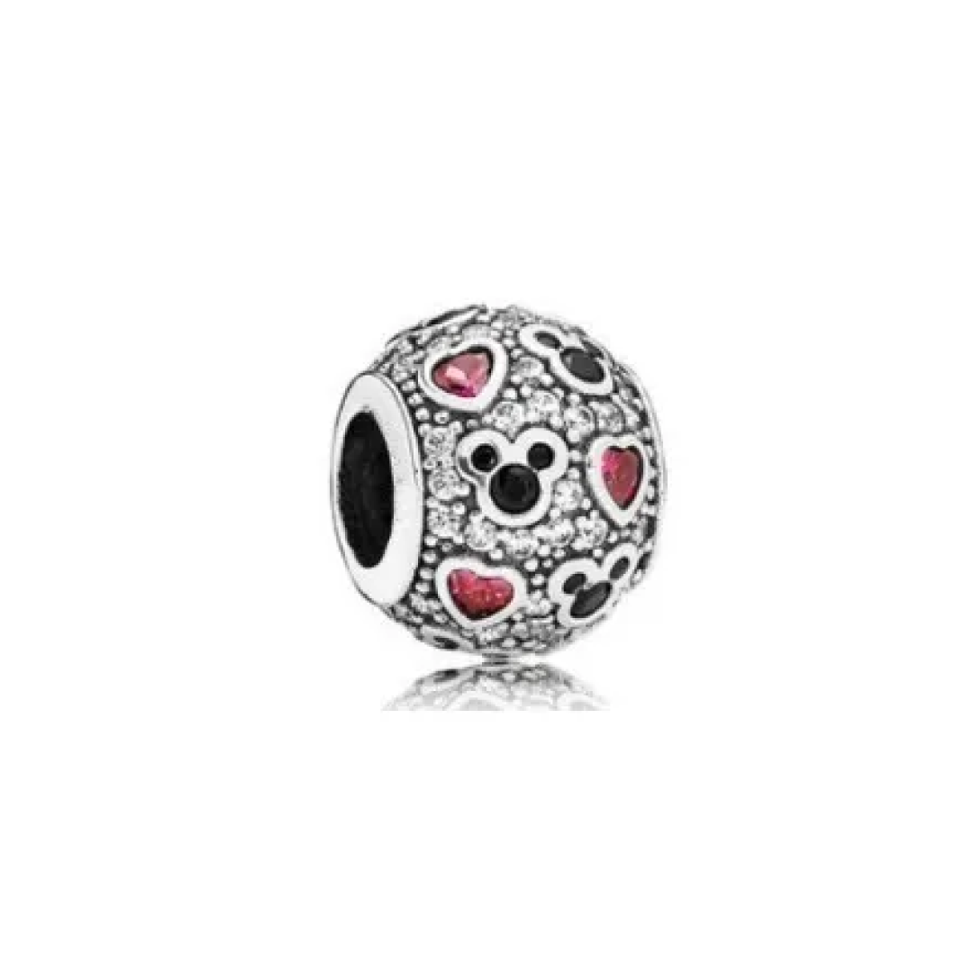Charm Esfera MM Zircônia Corações