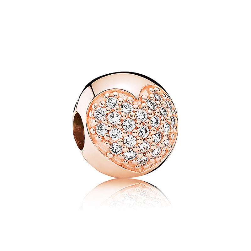 Cheio de charm com bolas de diamante - 3 cores