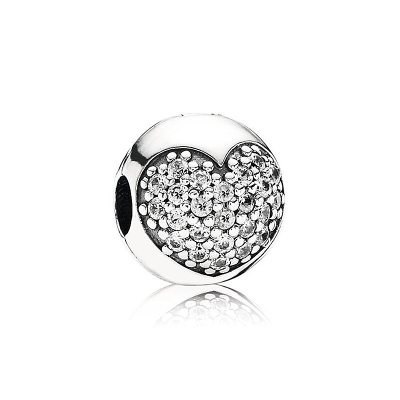 Cheio de charm com bolas de diamante - 3 cores