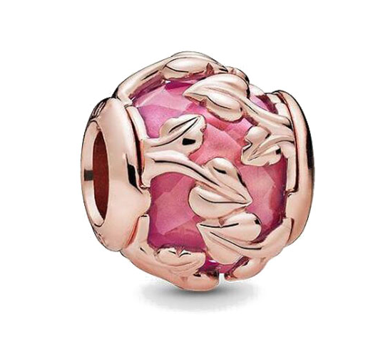Árvore da Esperança em Ouro Rosa Charm