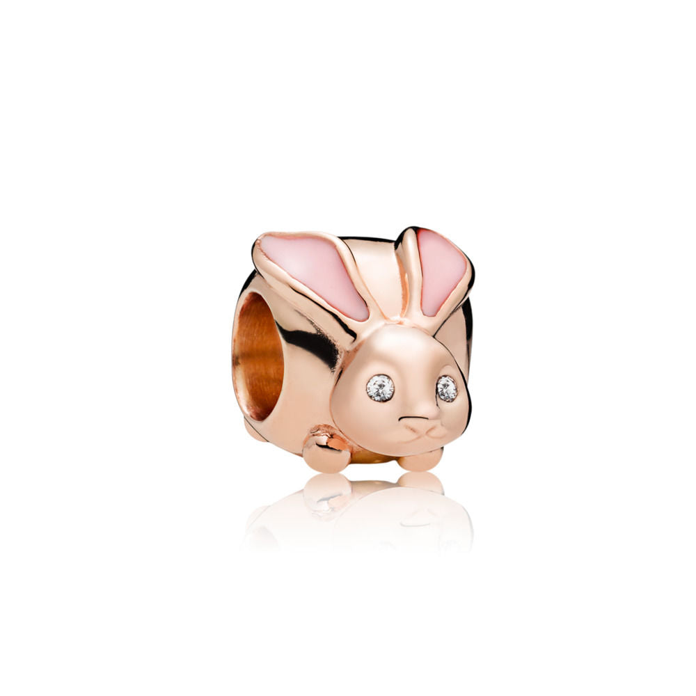 Coelho em ouro rosa