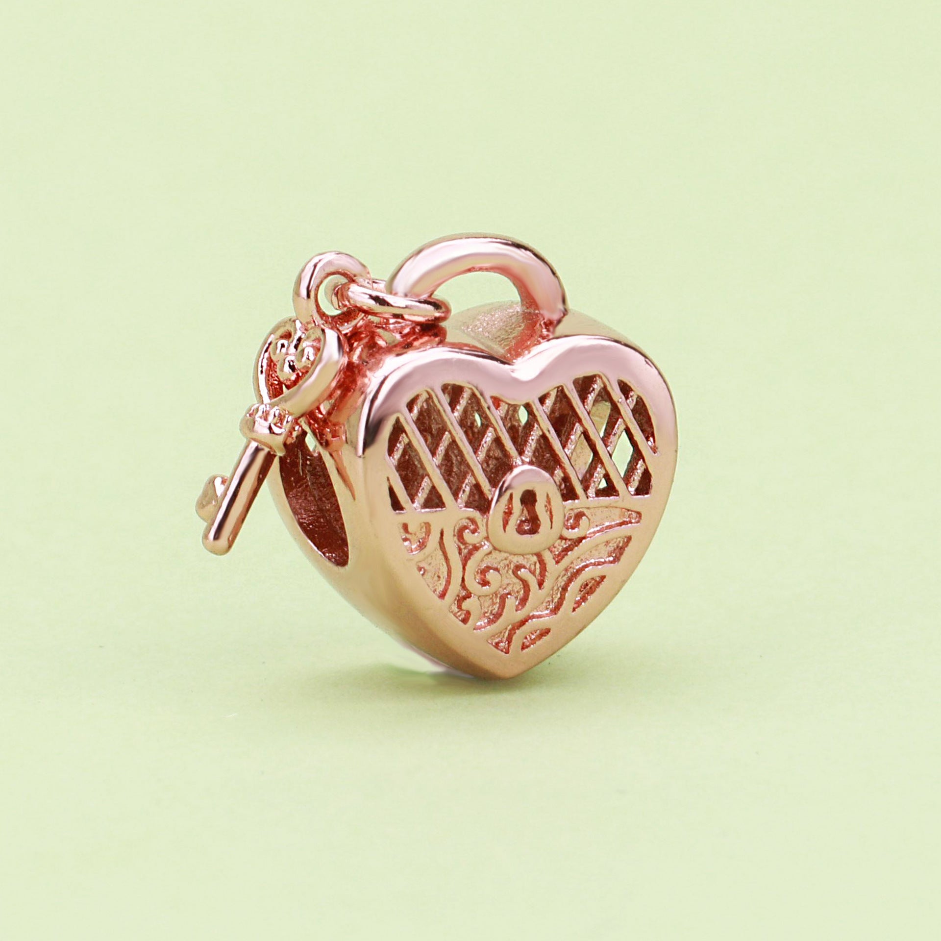 A chave do coração Charm