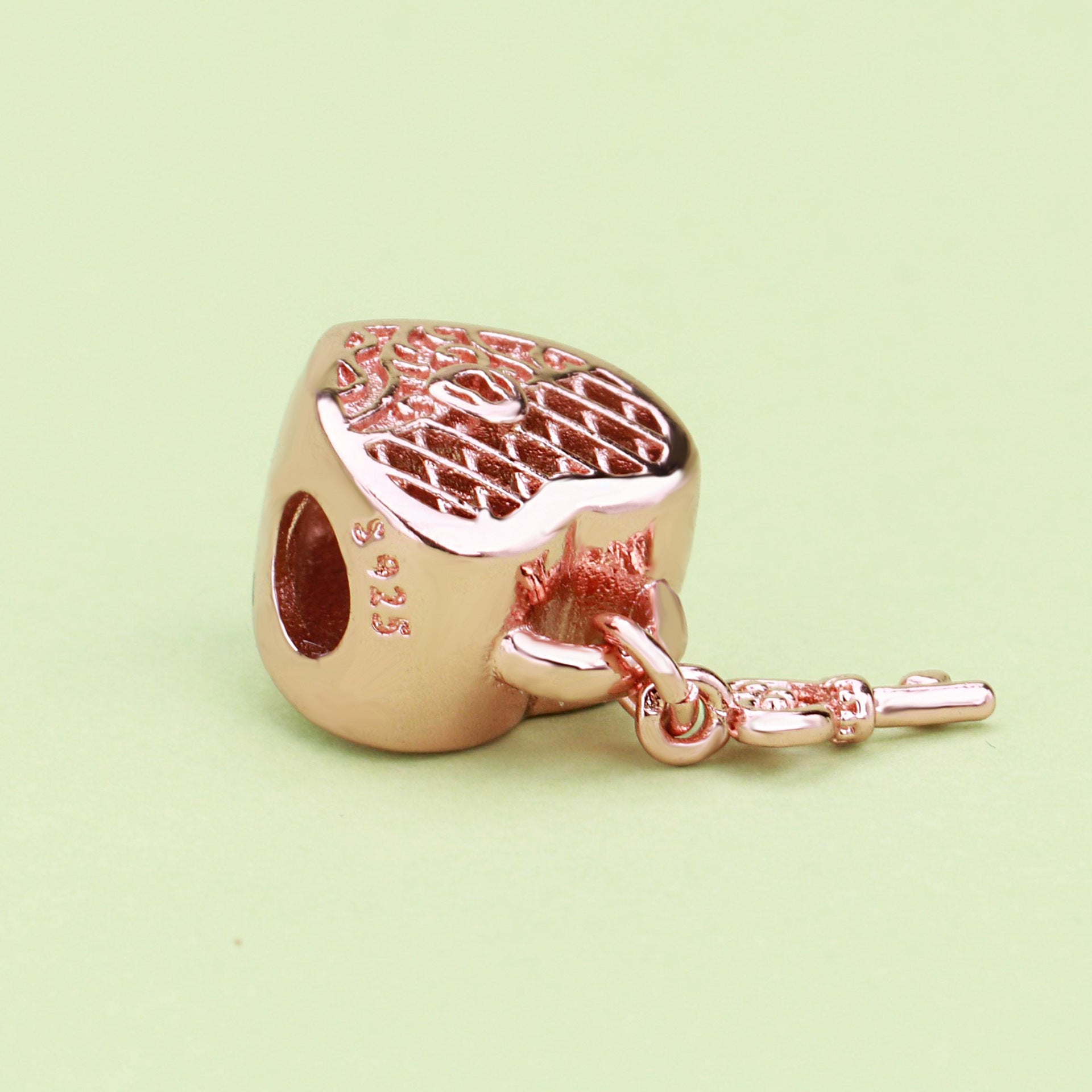 A chave do coração Charm