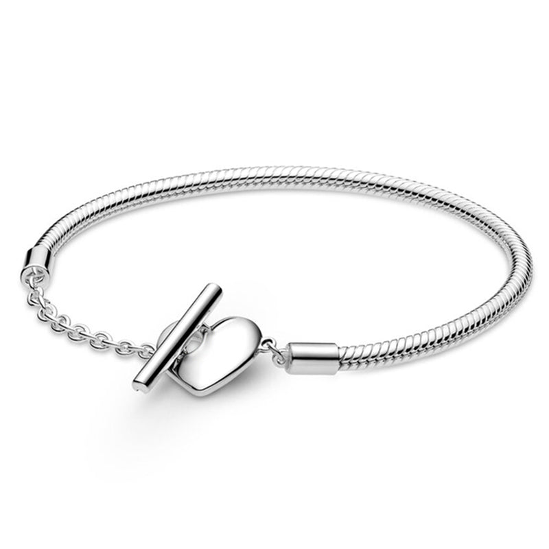 Pulseira com Charm Cadeado do amor