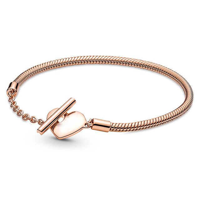 Pulseira com Charm Cadeado do amor