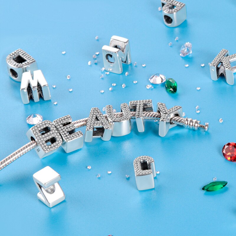 Charm Letras do alfabeto