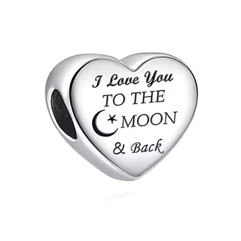 Eu amo-te até à lua e de volta Charm